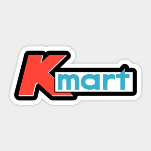 K Mart Vintage Sign Sticker